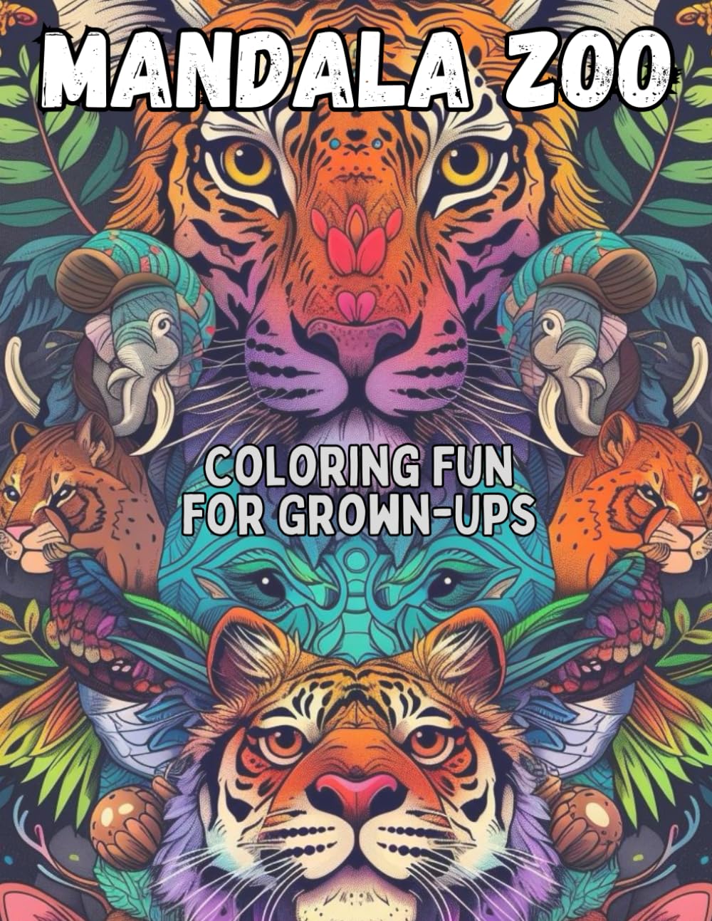 Amazon.com: Mandala Zoo: Coloring fun for grown-ups: 9798322247760 ...