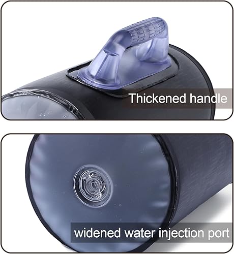 Miniatura 3 de Water Filled Training Dumbbells, Travel Weights Set, Adjustable Weights to 40Lbs,30Lbs,20Lbs,10Lbs,4Lbs Dumbbell Pair,Each 20151052 Lbs, Portable