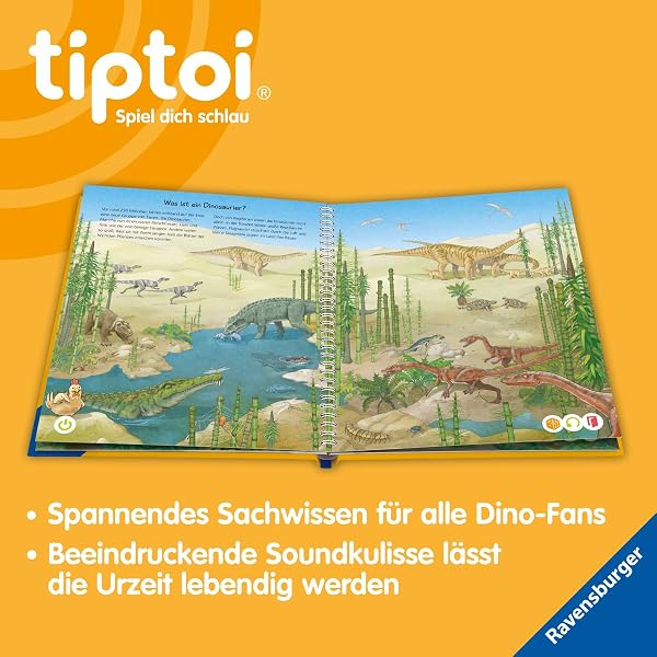 tiptoi® Wir entdecken die Dinosaurier, Dinosaurier-Buch ab 4 Jahre - 5