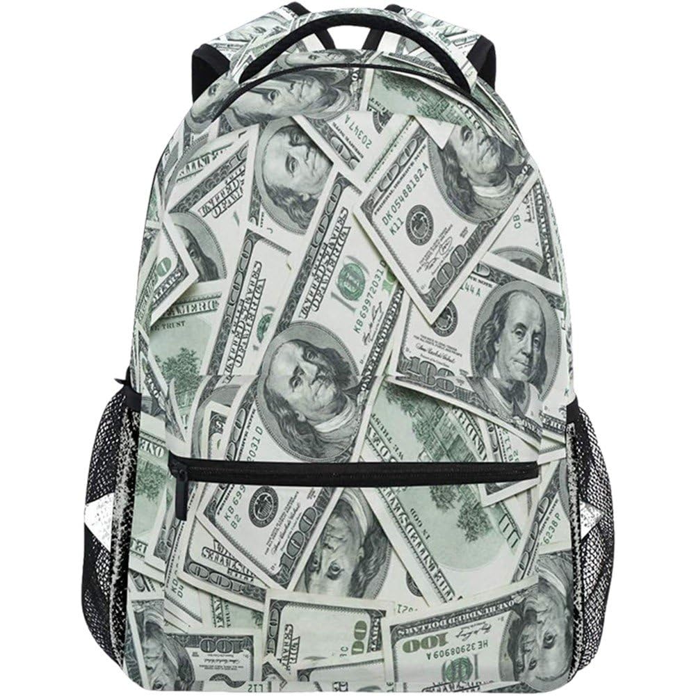 Sac amusant motif dollar le cadeau idéal pour la rentrée scolaire ou un départ en voyage