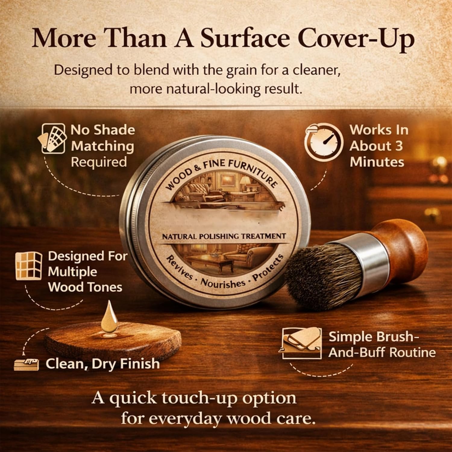 Lence Furniture Balm,The Lence Magic Stuff (2PCS)