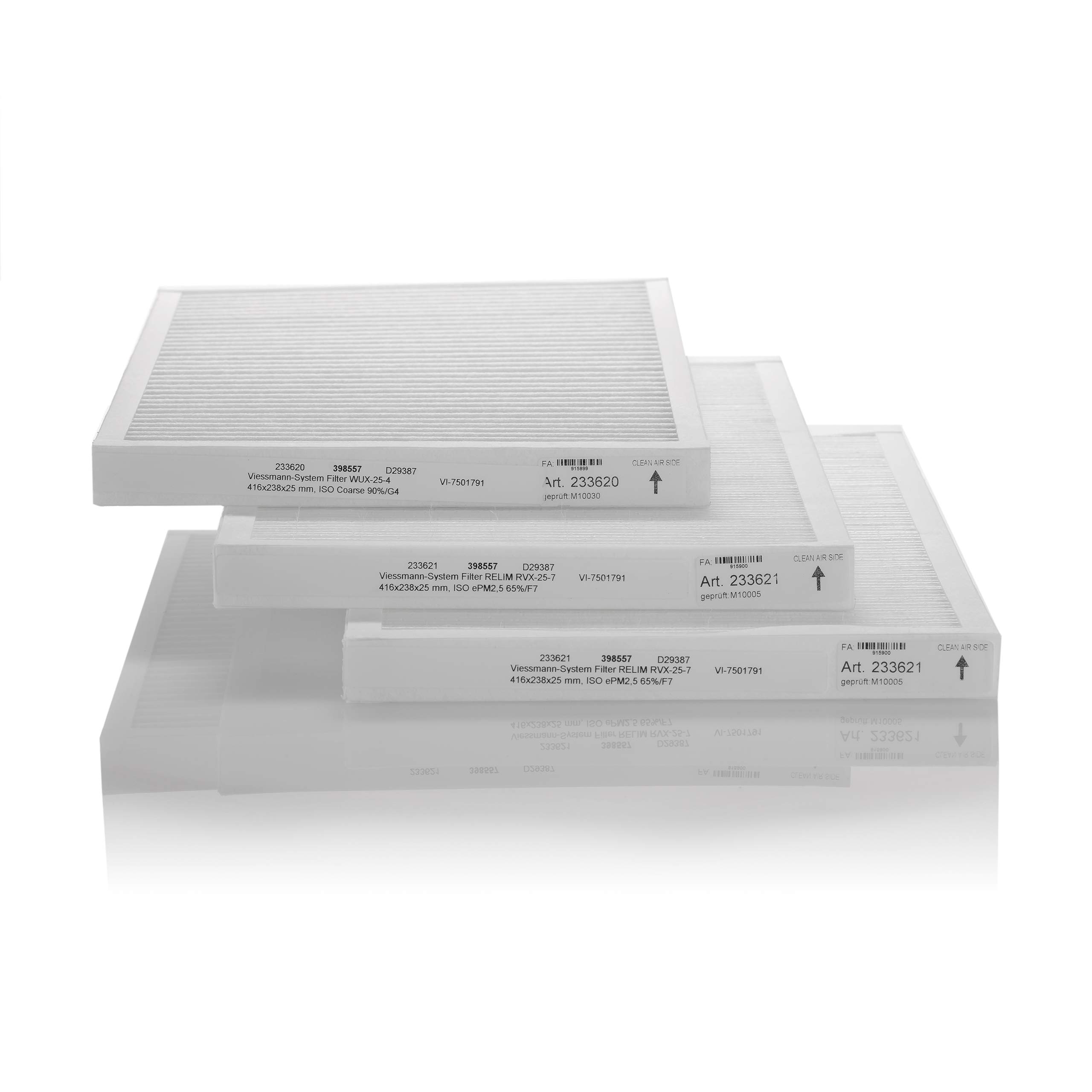KWL Filtro dell'aria per Viessmann Vitovent 300 (300/400 m3/h) | 3