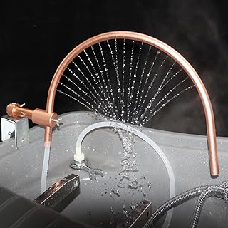 MoyRetty Head Spa Equipment Frame with Pump, Portable Extensions Water Circulation Waterfall, Scalp Massage Water Outlet B...