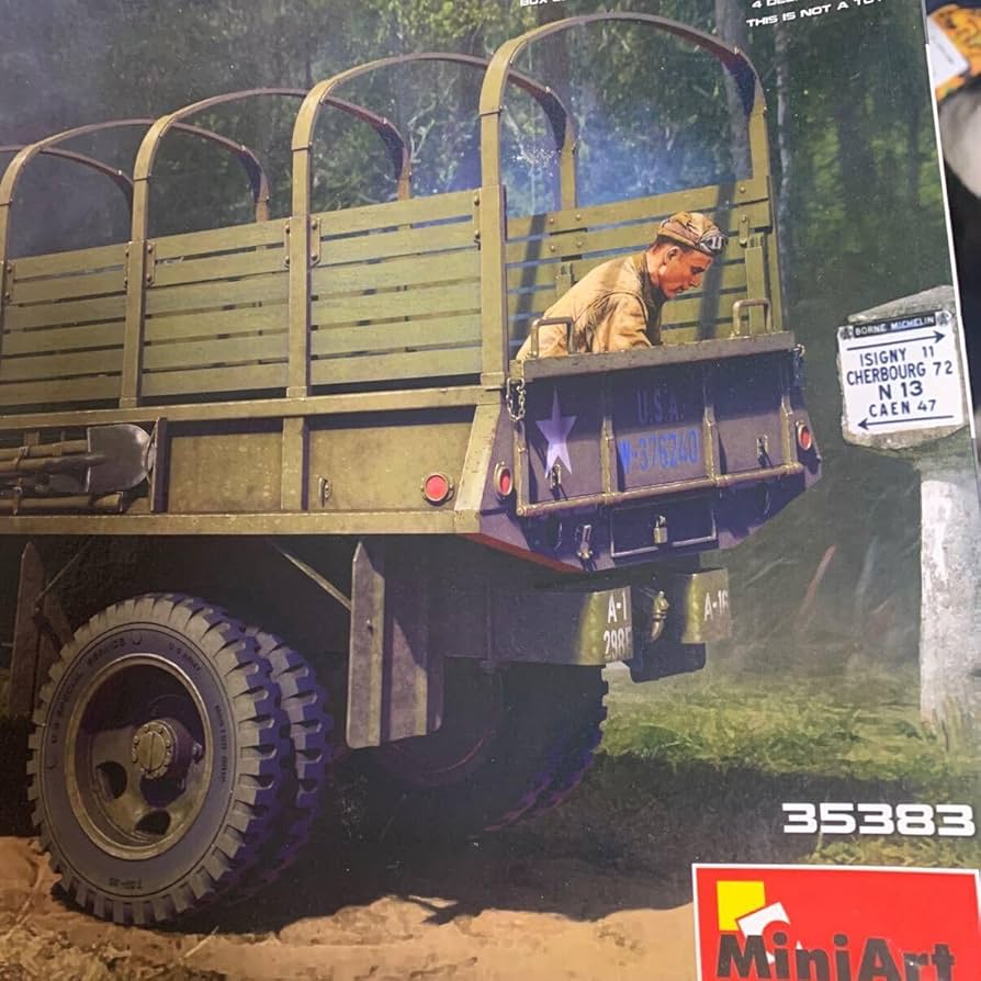 Amazon.co.jp: ミニアート 1/35 アメリカ軍 G7107 1.5t 4x4 カーゴ