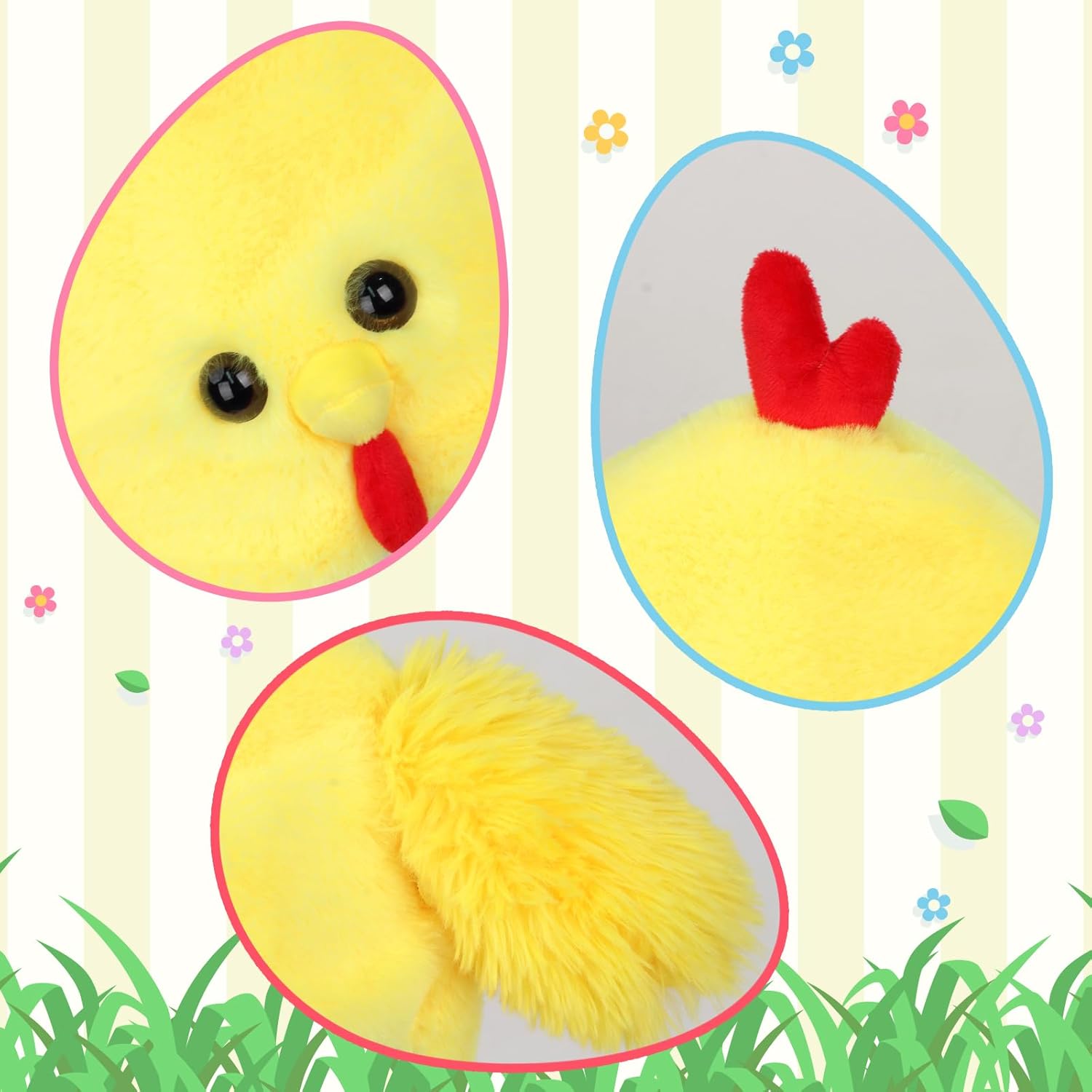 Animal Plush Hat with Moving Jumping Ears Pop Up Beating Hat Plush Cosplay Dress Up Funny Gift for Kids Adult - Image 3