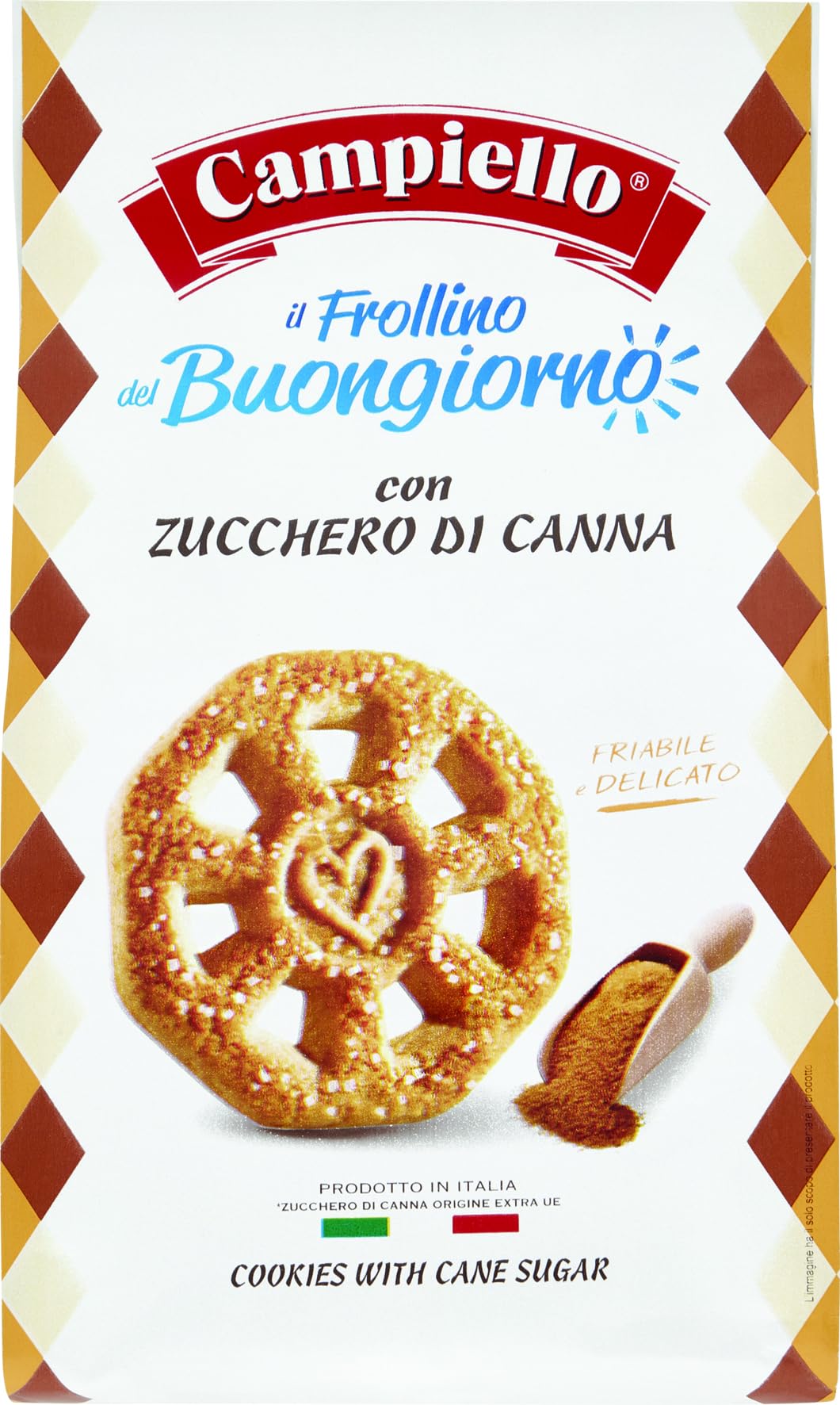 Campiello Frollini Buongiorno Zucchero Di Canna, 350g