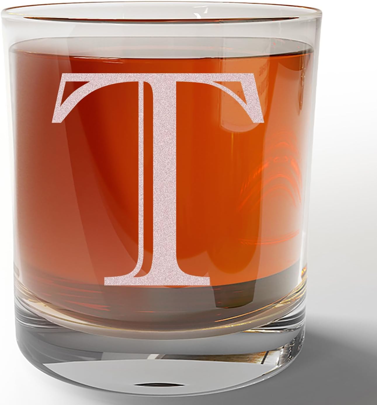 Personalized Etched 11oz Whiskey Glass, Dad Gift, Gifts for Men, Bourbon Glass, Custom, Engraved, Birthday for Husband, Gift for Him, Groomsmen Gifts, Father’s Day, Scotch, Customized, Letter Monogram