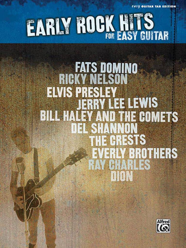 Early rock hits for easy guitar