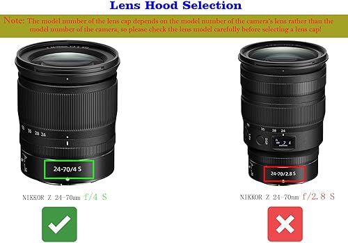 Miniatura 2 de HB-85 Parasol para lente Nikon NIKKOR Z 0.945-2.756 in f4 S en Nikon Z6 Z7, Hxdzieory