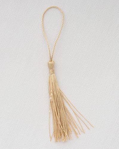 Miniatura 4 de SOWAKA 30 piezas de mini borlas suaves con lazo para manualidades, proyectos de manualidades, aretes, fabricación de joyas, recuerdo, graduación,