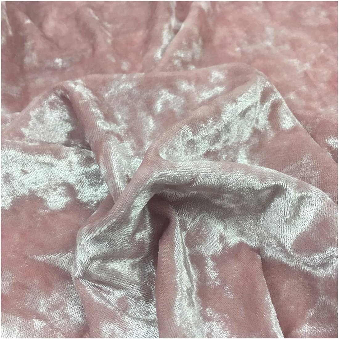 Lnn Velvet Fabric 160x100cm Velour Decor for Dressmaking, Sewing DIY Crafts, Upholstery, Costume for Dressmaking, Art & Craft, Sewing