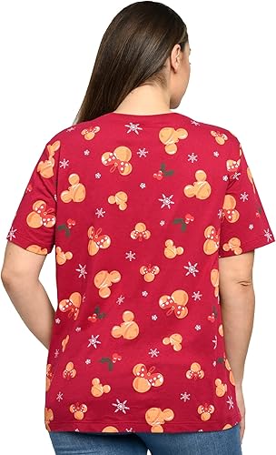 Miniatura 2 de Disney Camiseta de talla grande para mujer, diseño de Mickey Minnie Mouse, 2x