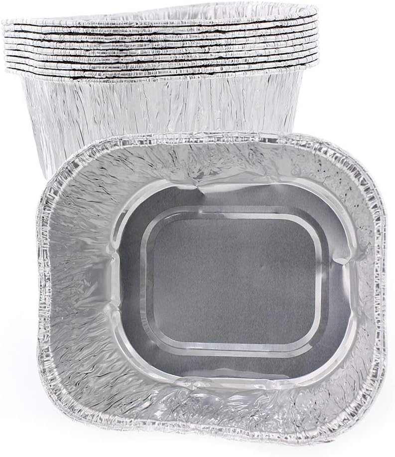 Yukon Glory™ Disposable Aluminum Foil Drip Pan for Blackstone Griddles 28 Inch and 36 Inch, Grill Grease Drip Tray for Blackstone Grill -10pk