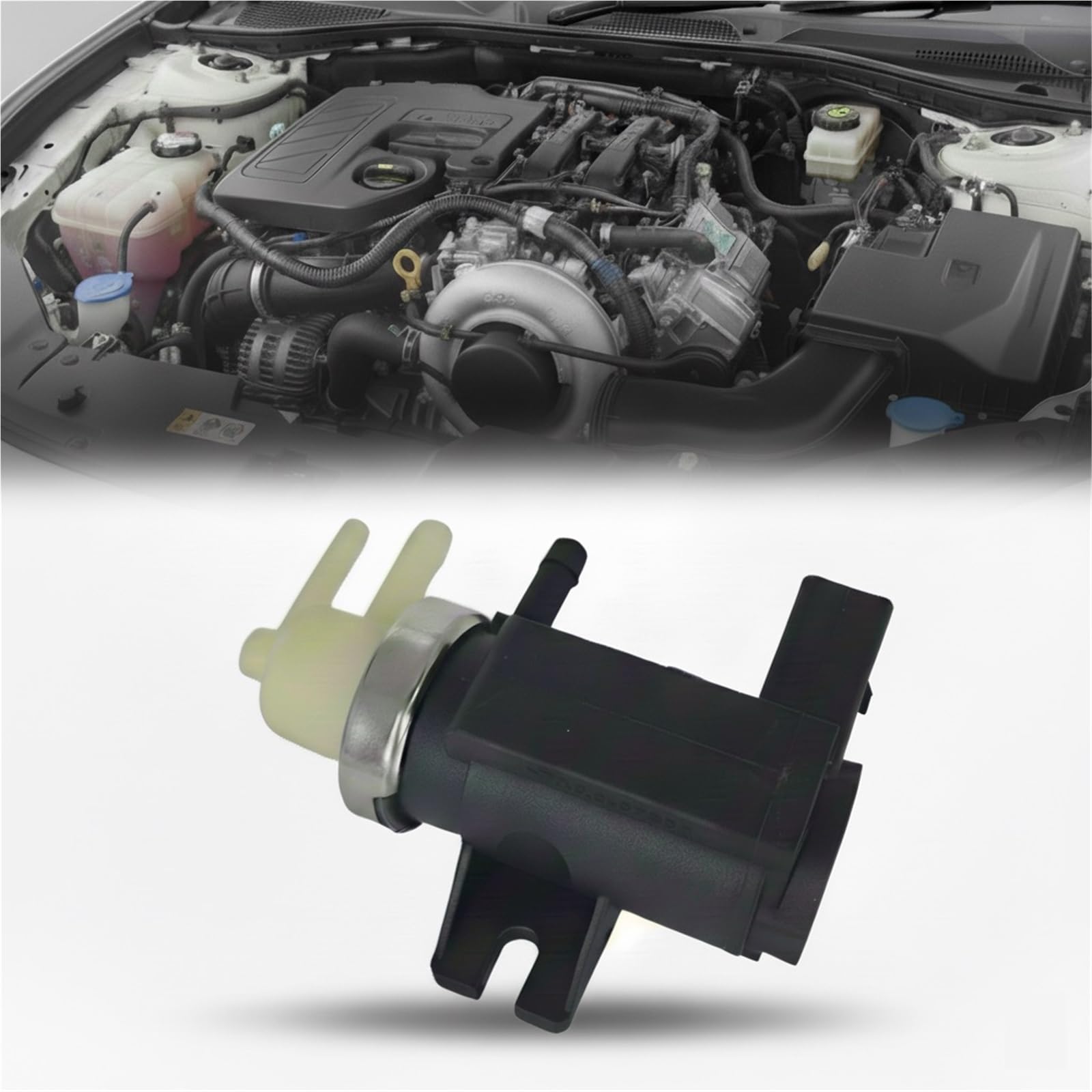 Rynplex Turbo Solenoid Valve 1K0906627A Boost Pressure Valve, for Audi A3, for Beetle, for Golf, for Bora, for Jetta, Solenoid Pressure Valve