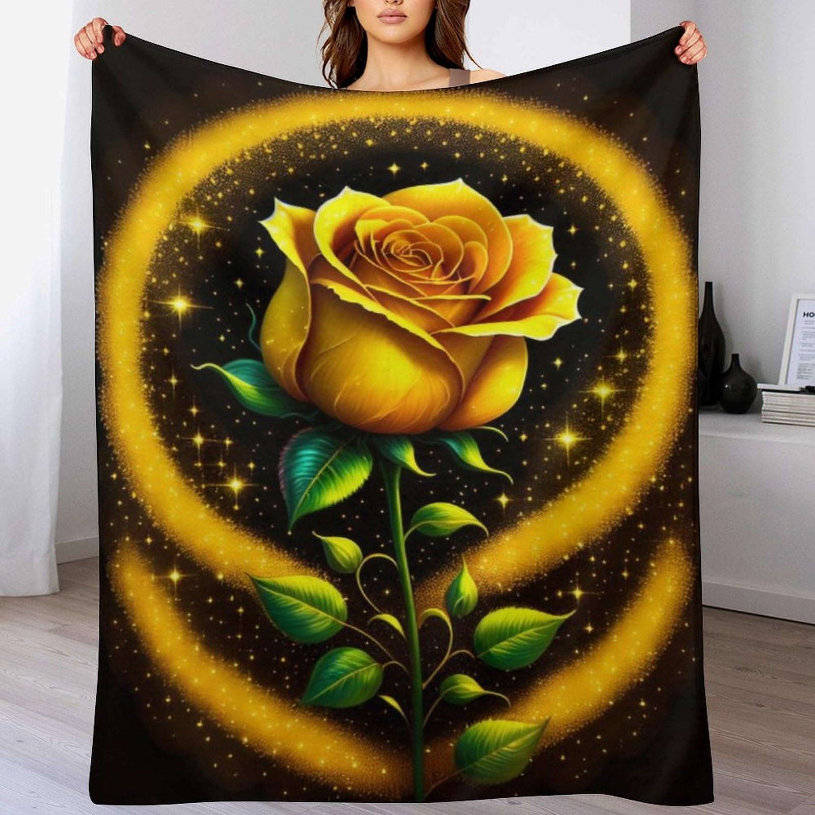 Couverture en peluche rose douce et chaude lavable en machine