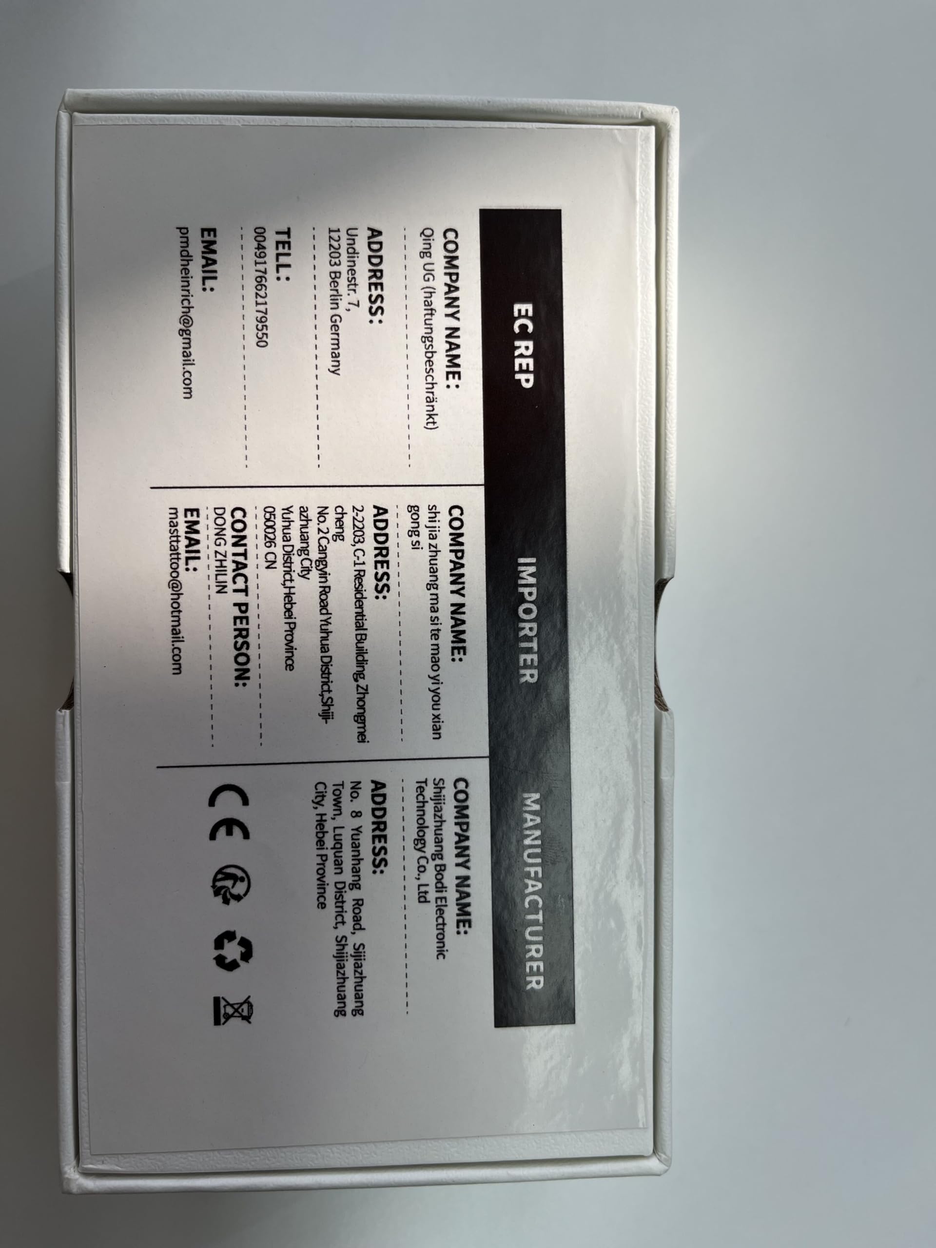 Mast Wireless Short Battery Power Supply Super High Capacity Battery for RCA Rotary Tattoo Machine Pen Machine
