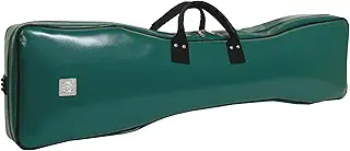 NAHOK（ナホック）リュック式 民謡＆津軽三味線 プロテクションケース「Nitaboh5/wf」マットエメラルドグリーン【ドイツ製防水生地×特殊温度調整機能＆衝撃吸収素材＋止水ファスナー】Fabric from Germany, Made in Japan.