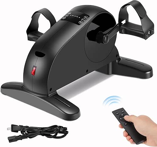 Electric Pedal Exercicser mini Motorized Exercise Bike for Leg and