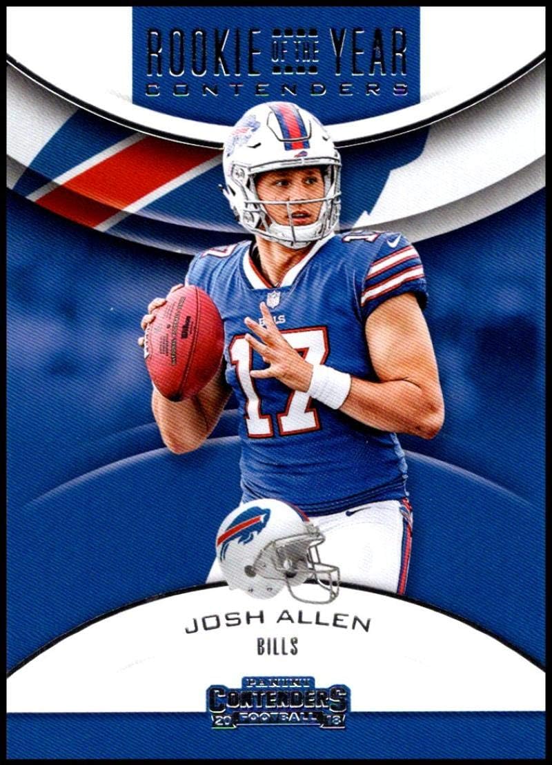 2018 Panini Contenders Rookie of the Year Contenders Football #RYA-JA Josh Allen Buffalo Bills