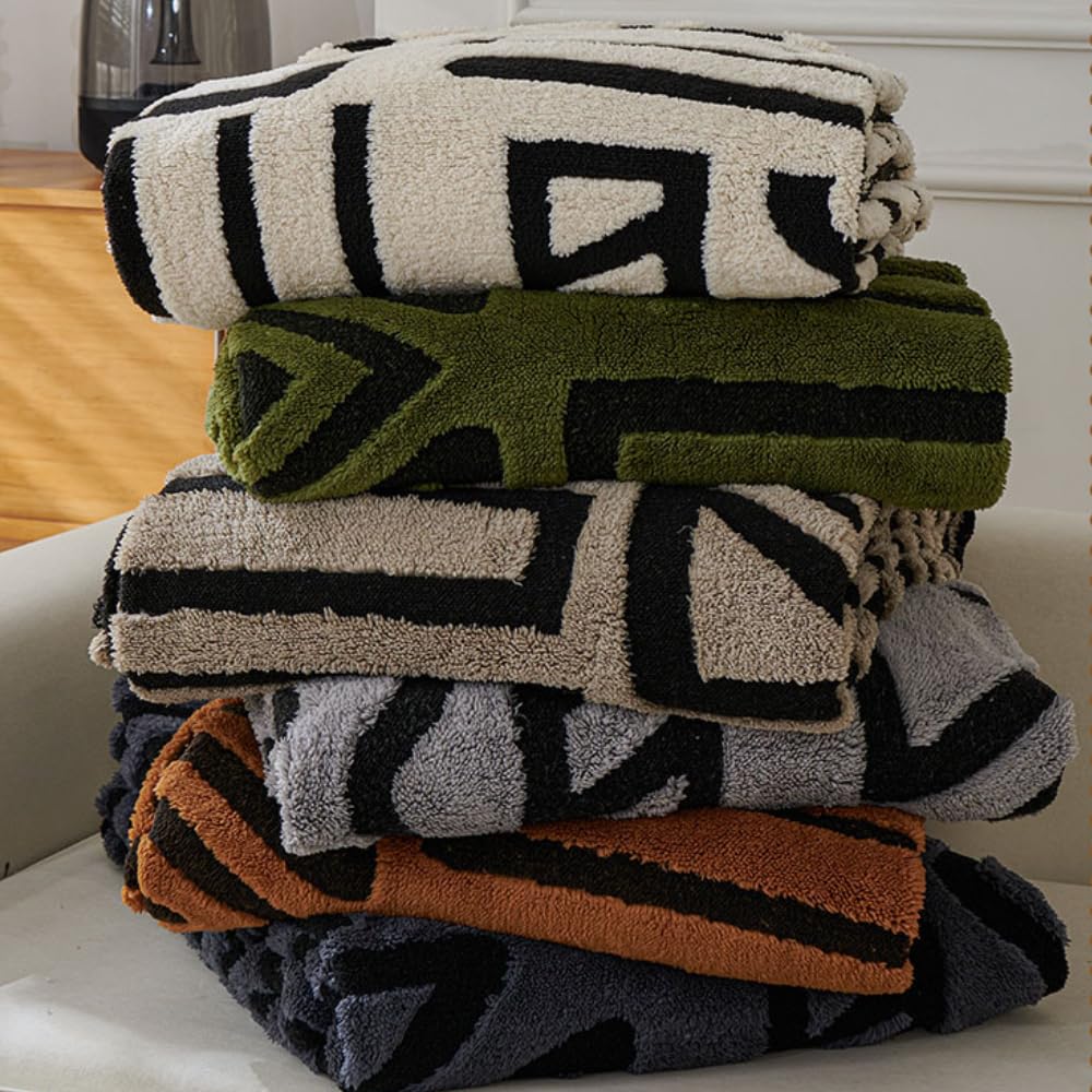 Funda de sofá de felpa de lujo lavable para 1/2/3/4 plazas, transpirable, a prueba de polvo, manta suave para perros y gatos, ajuste universal, gris oscuro, 180 x 340 cm