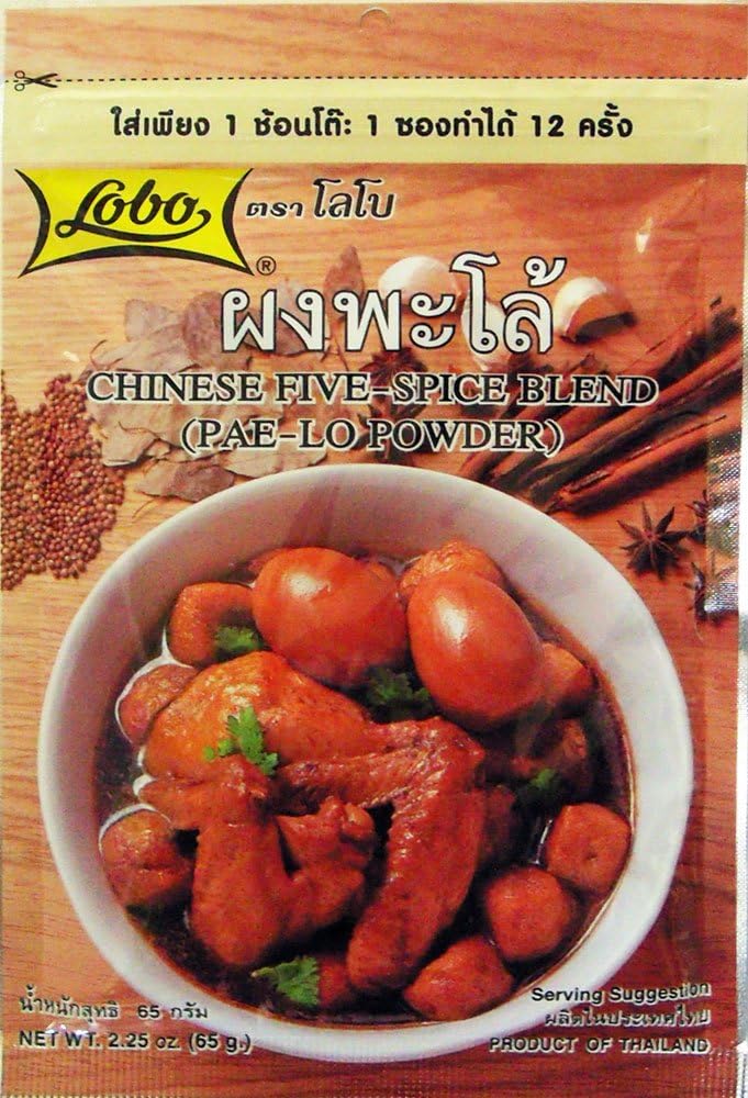 Lobo Chinese FiveSpice Blend (PaeLo Powder) 65g Amazon.co.uk Grocery