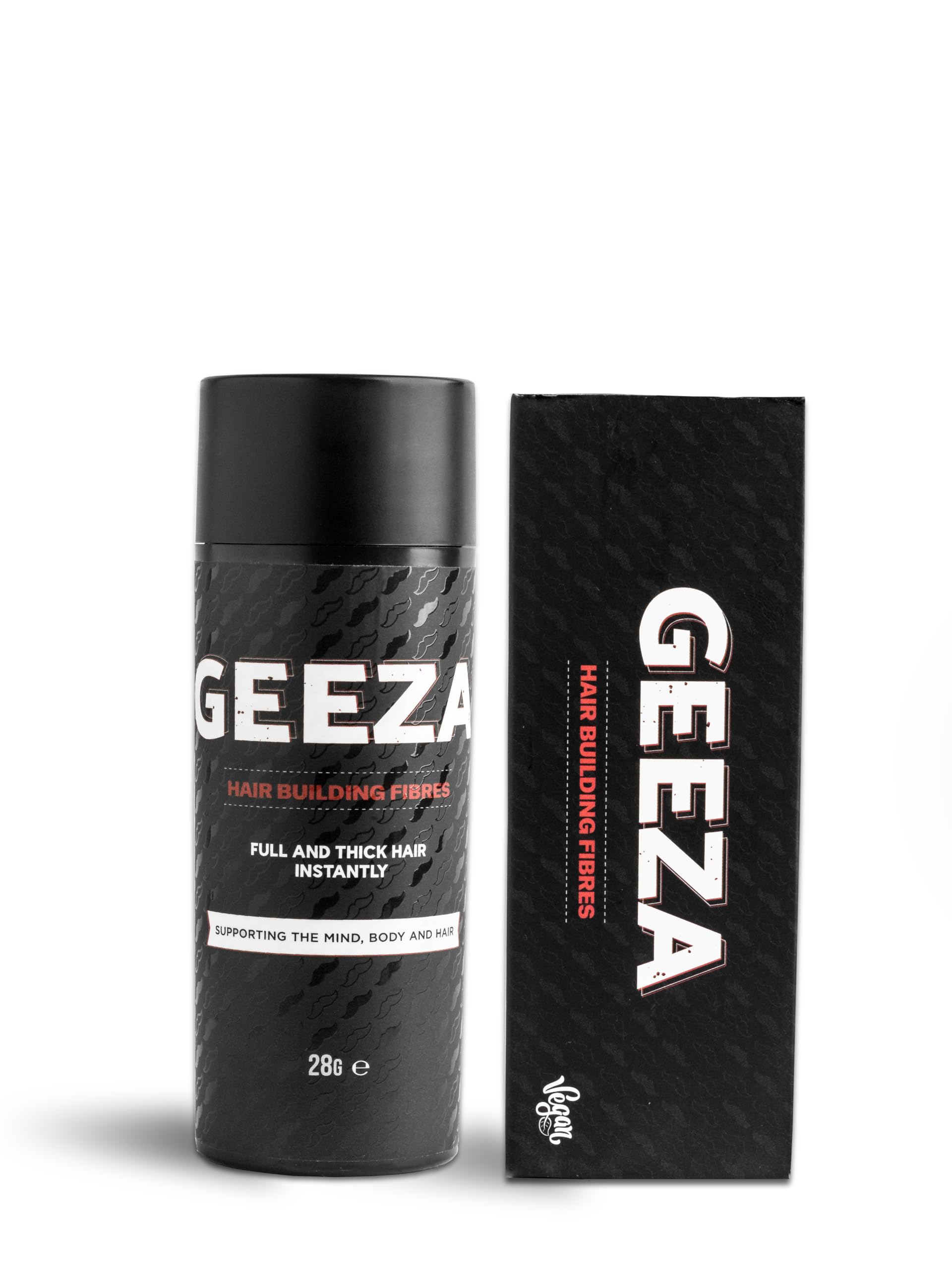 Geeza Hair Building Fibres, Hair Loss Concealer for Thinning Hair, Hairline Enhancer