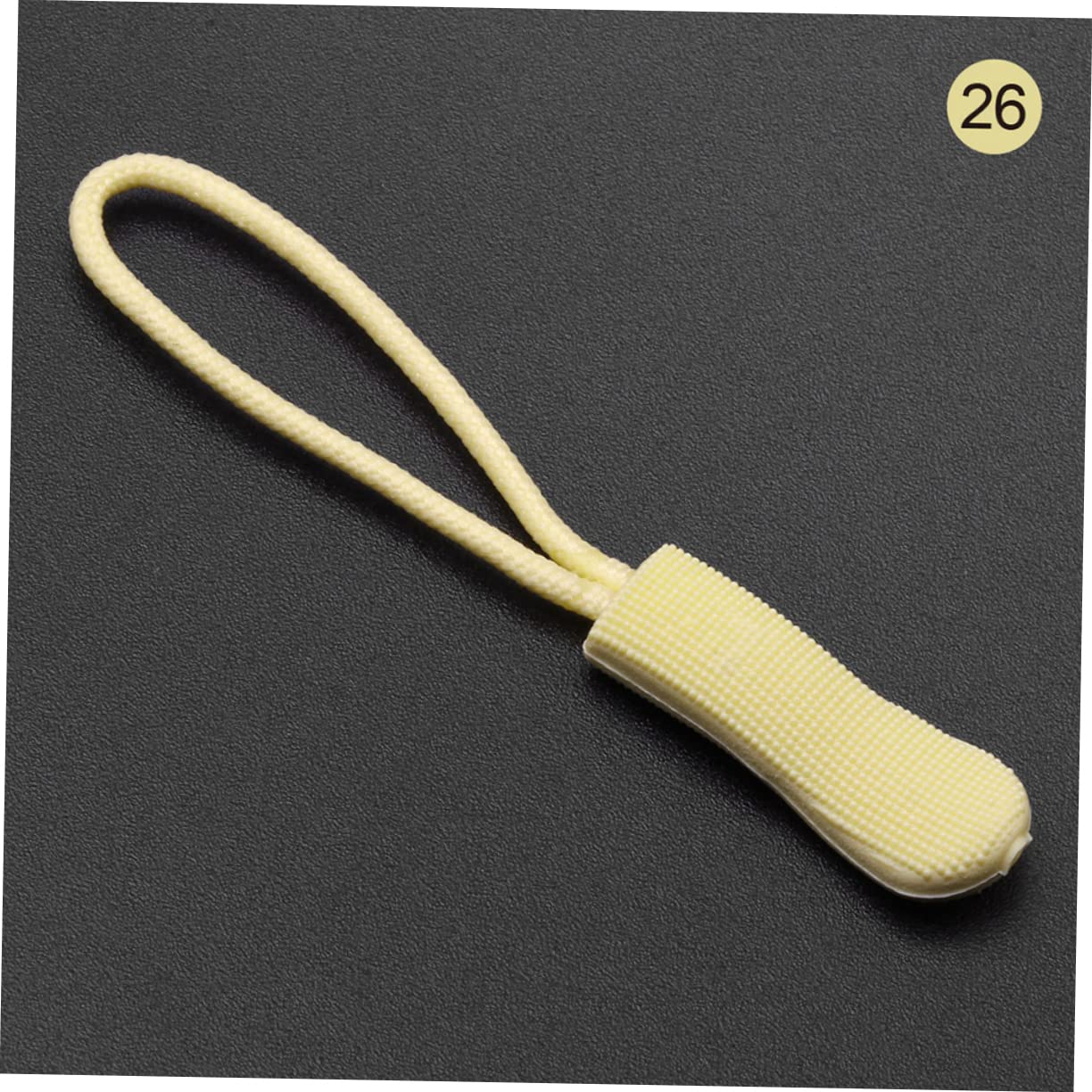 Tofficu 360piezas Tiradores De De Plástico Accesorios Prácticos Para Ropa Equipaje y Mochilas Mezclados