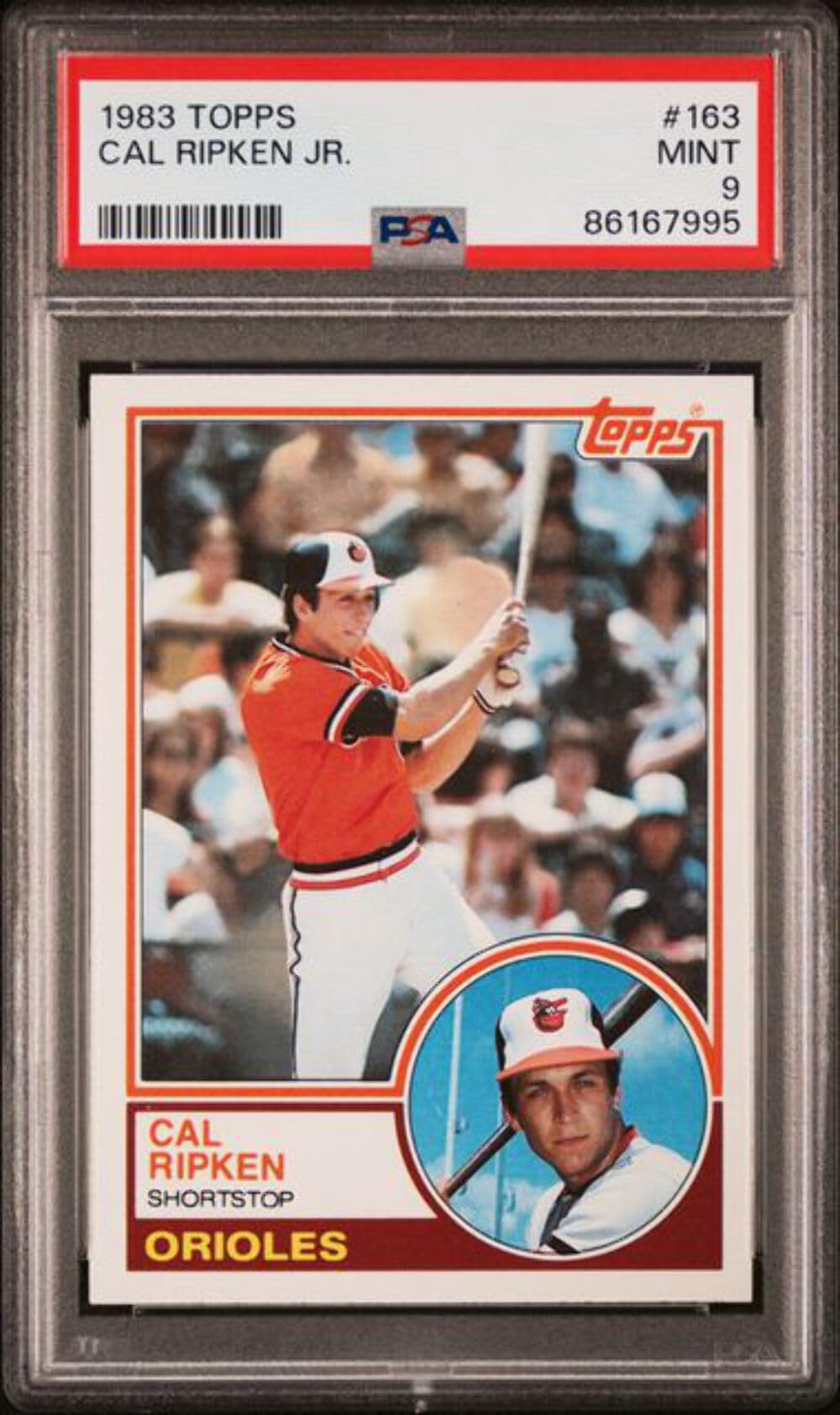 Amazon.com: Graded 1983 Topps Cal Ripken Jr. #163 2nd Year
