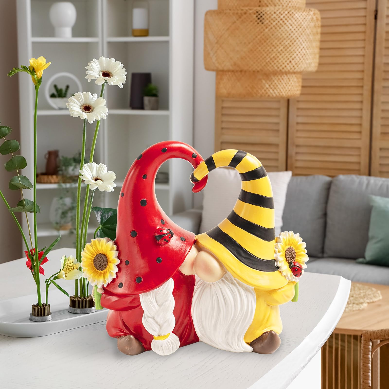 Amazon.com: Geemuslly Spring Gnomes Decorations for Home Resin