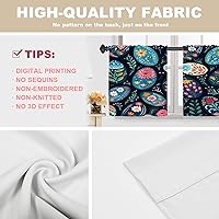 Vista 853 de Cenefas de cocina modernas con patrón de cobre marrón dorado para ventanas, cenefas opacas abstractas de marcas de arañazos y cortinas opacas