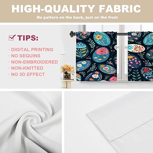 Miniatura 853 de Cenefas de cocina modernas con patrón de cobre marrón dorado para ventanas, cenefas opacas abstractas de marcas de arañazos y cortinas opacas