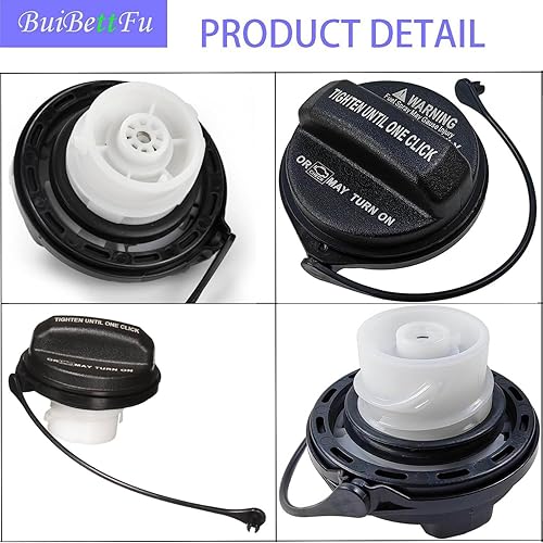 Miniatura 5 de 31010-3L600U 310103L600U - Tapa de gasolina compatible con Kia - Amanti, Cadenza, Forte, Forte Koup, Forte5, Optima, Rio, Sedona, Sorento, Sorrento,