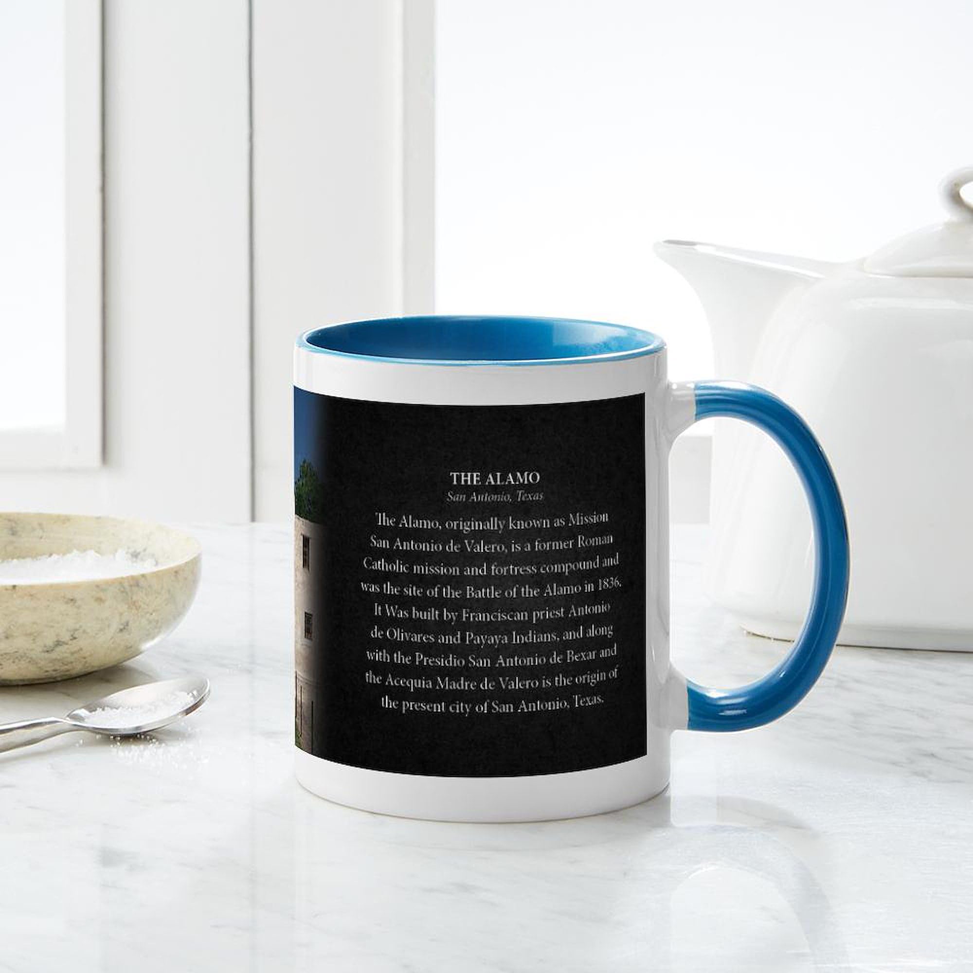 Amazon.com | CafePress The Alamo Historical Mug Mug 11 oz (325 ml) Ceramic  Coffee Mug: Coffee Cups & Mugs