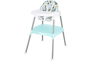 Evenflo 4-in-1 Eat & Grow Convertible High Chair, Polyester: The Ultimate Feeding...