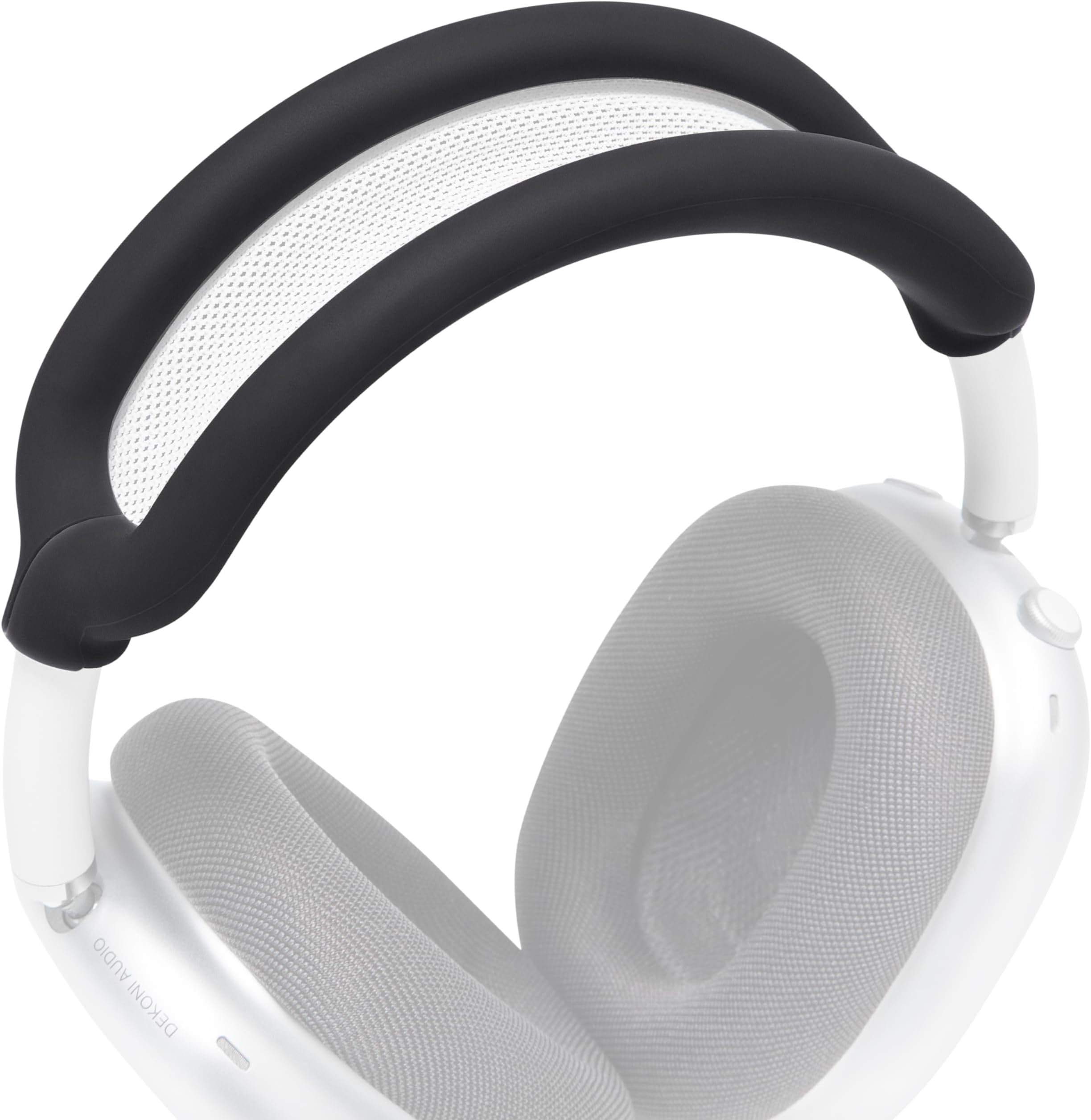 WC BandZ Max – Silicone Headband Cover Compatible with AirPods Max 1 & 2 by Wicked Cushions | Enhanced Comfort and Protection | Available in Wicked Designs | Black