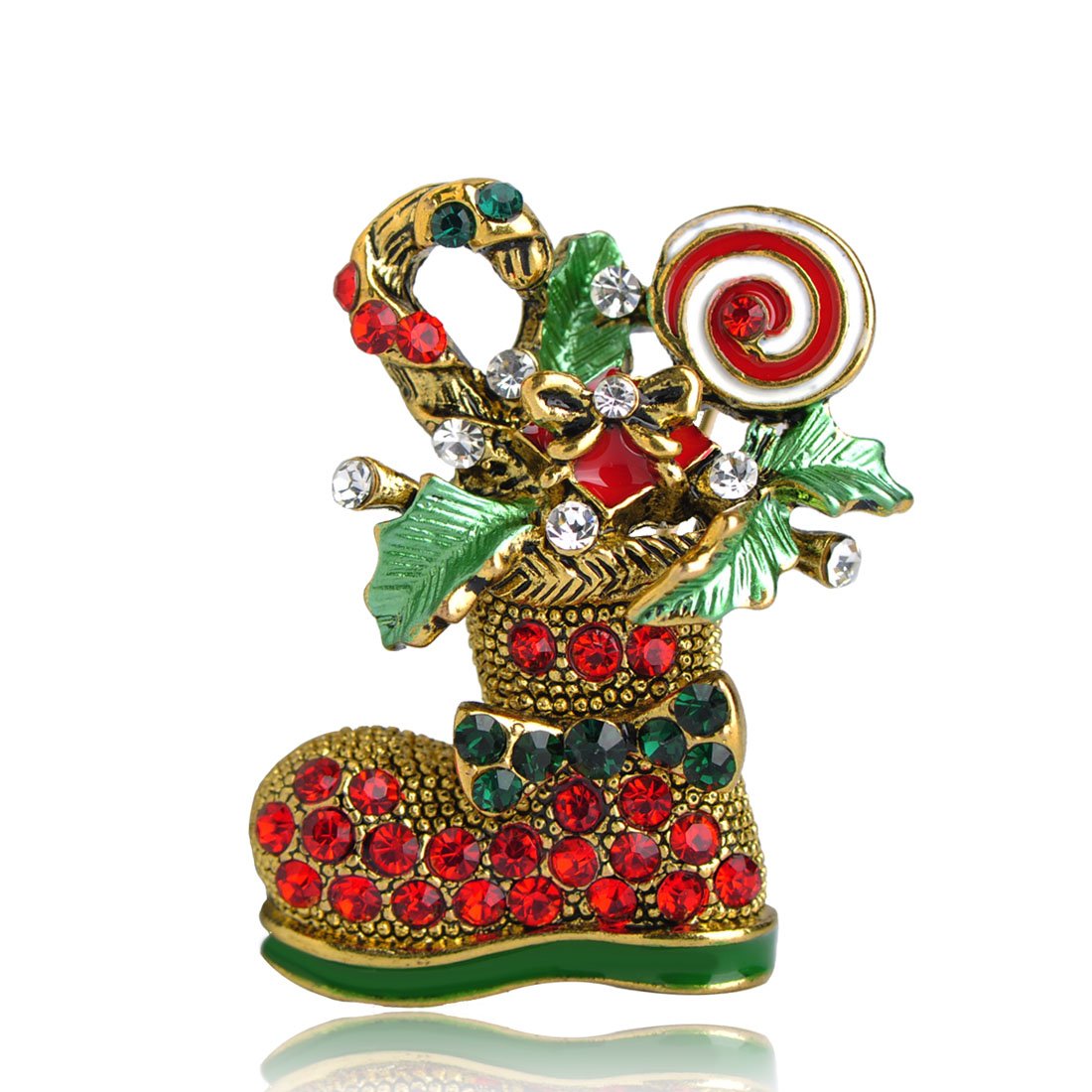Christmas Brooch Ladies Accessories