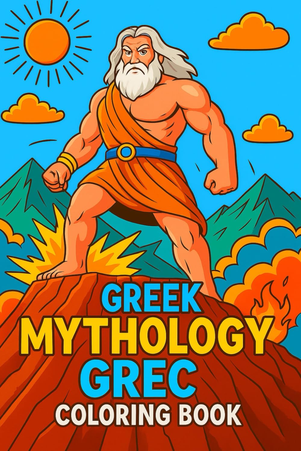 Greek Mythology: Coloring Book