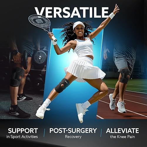 Miniatura 7 de APOYO Rodilleras para el dolor de rodilla, rodilleras para mujeres y hombres, ideales como soporte de rodilla para dolor de rodilla, manga de