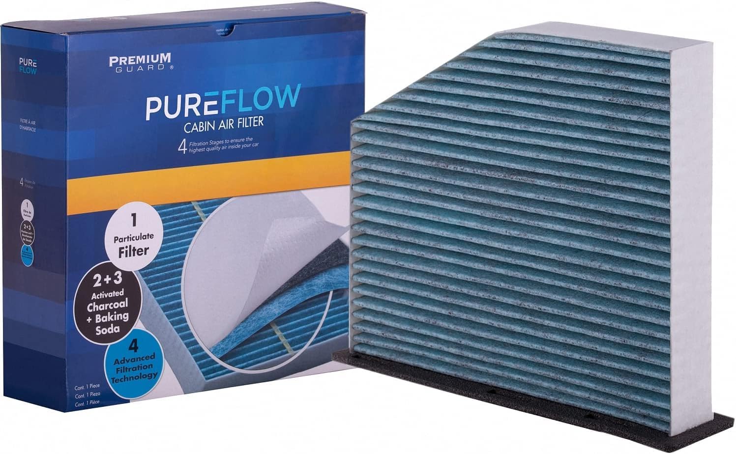 PureFlow Cabin Air Filter PC5586X | Fits 2006-2018 Volkswagen Jetta, 2009-2017 Tiguan, 2006-2022 Passat, 2012-2015 Clasico, 2005-2010 Bora, 2006-2014 GTI, 2009-2017 CC