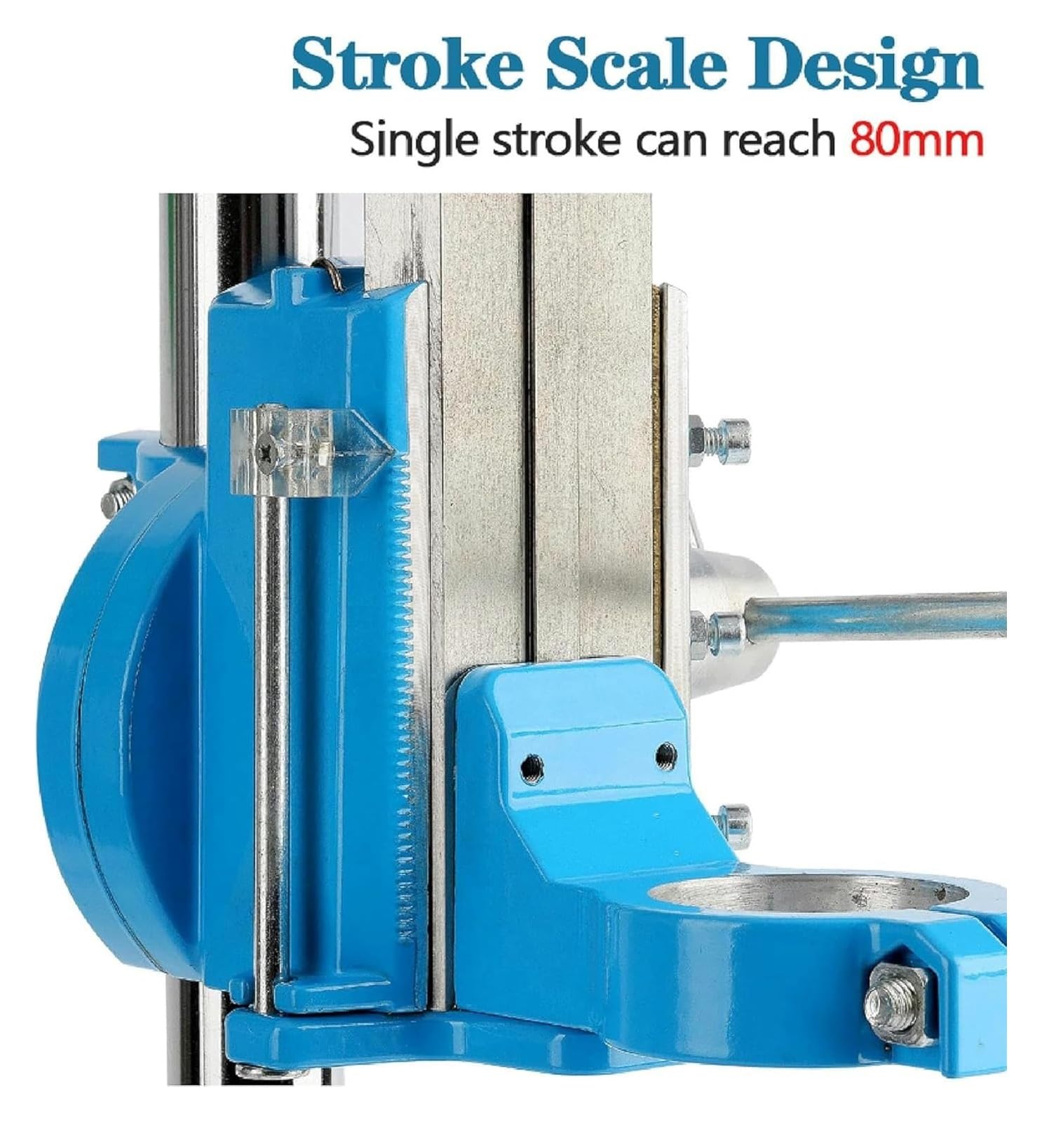 Soporte de Taladro, Soporte para Taladro, Prensas de taladro de sobremesa, abrazadera de Banco Universal ajustable for herramienta de reparación de banco de trabajo(A+VISE)