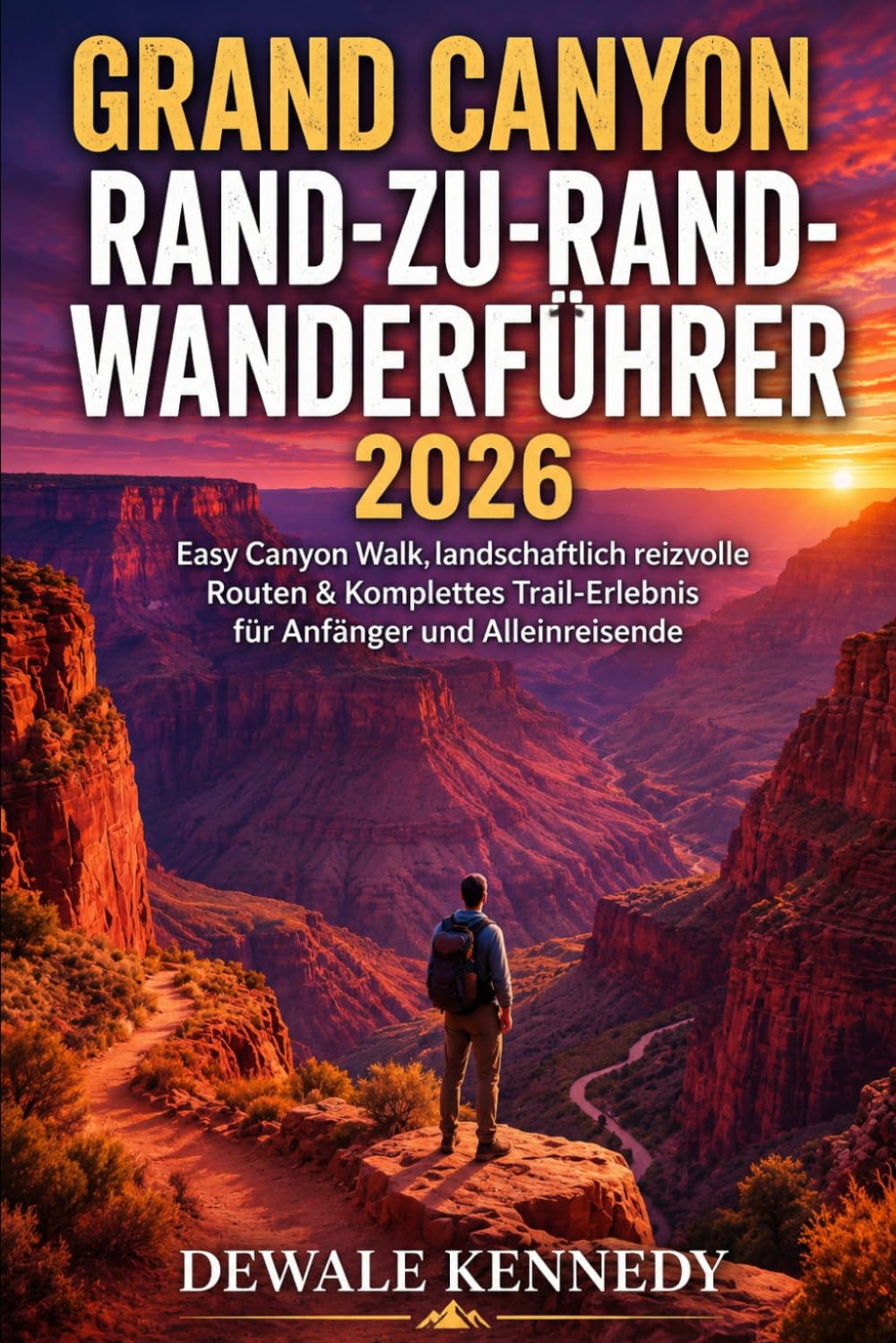 GRAND CANYON RAND-ZU-RAND-WANDERFÜHRER 2026: Easy Canyon Walk, landschaftlich reizvolle Routen & Komplettes Trail-Erlebnis für Anfänger und Alleinreisende (THE EXPLORER'S TRAIL GUIDE SERIES)