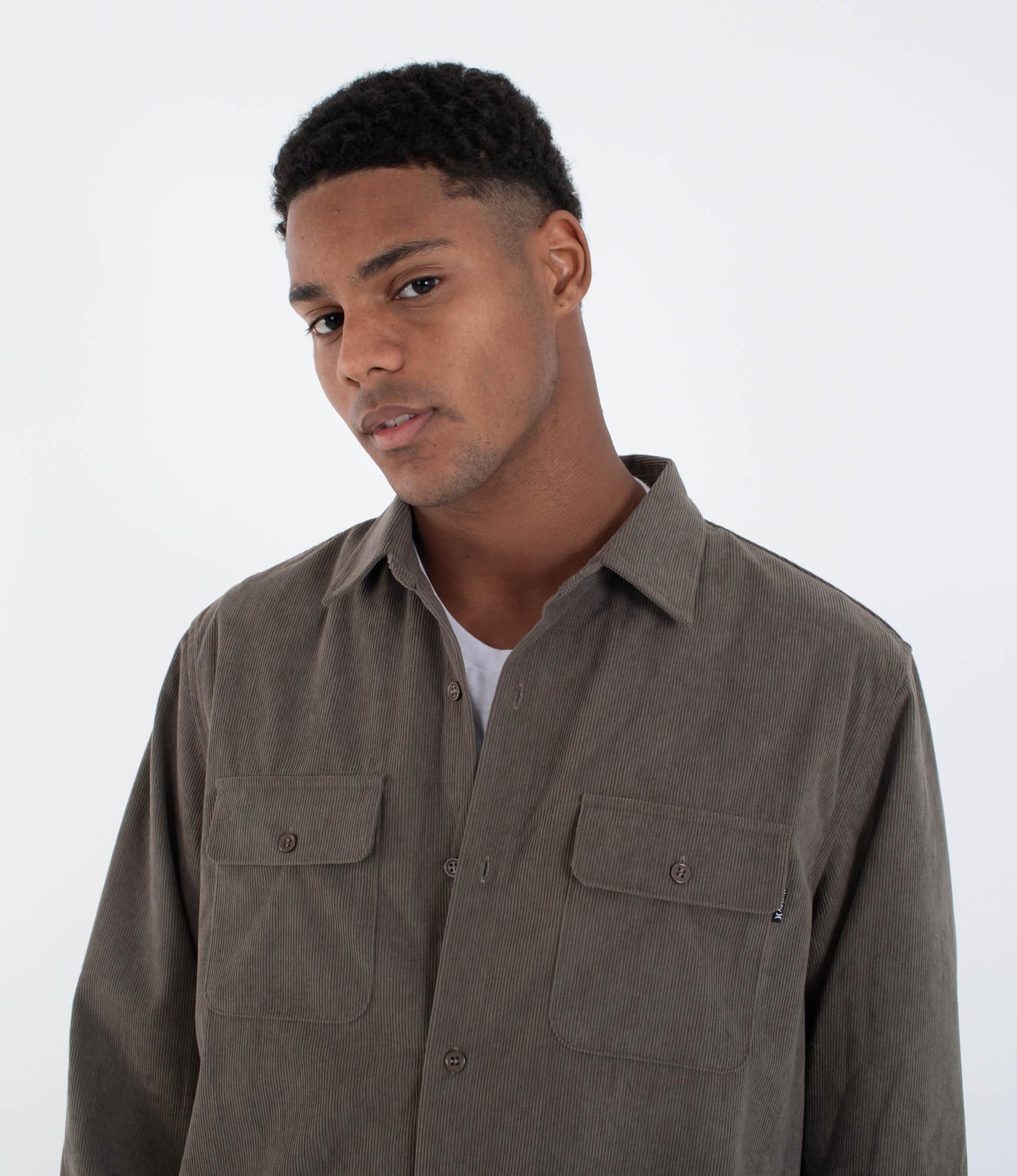 Hurley Long Sleeve Shirt Men - Staple Flannel Chemise Homme