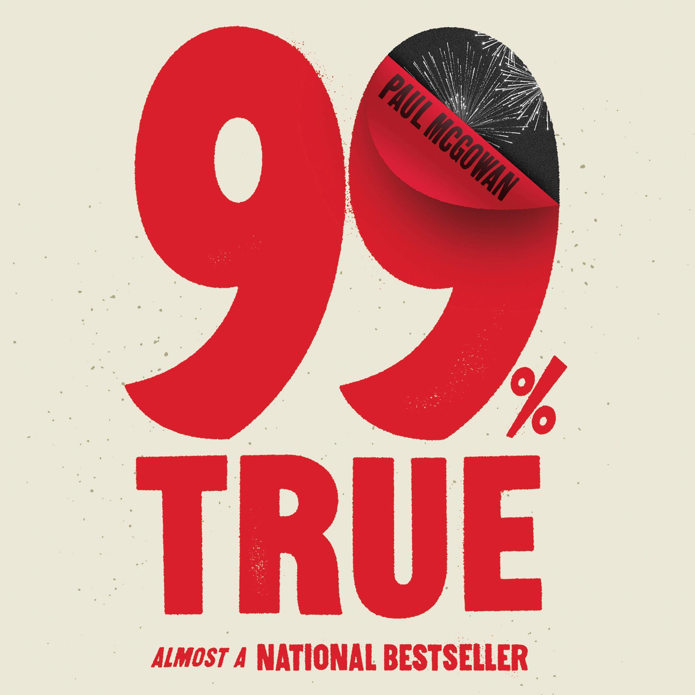 Cover art for 99% True