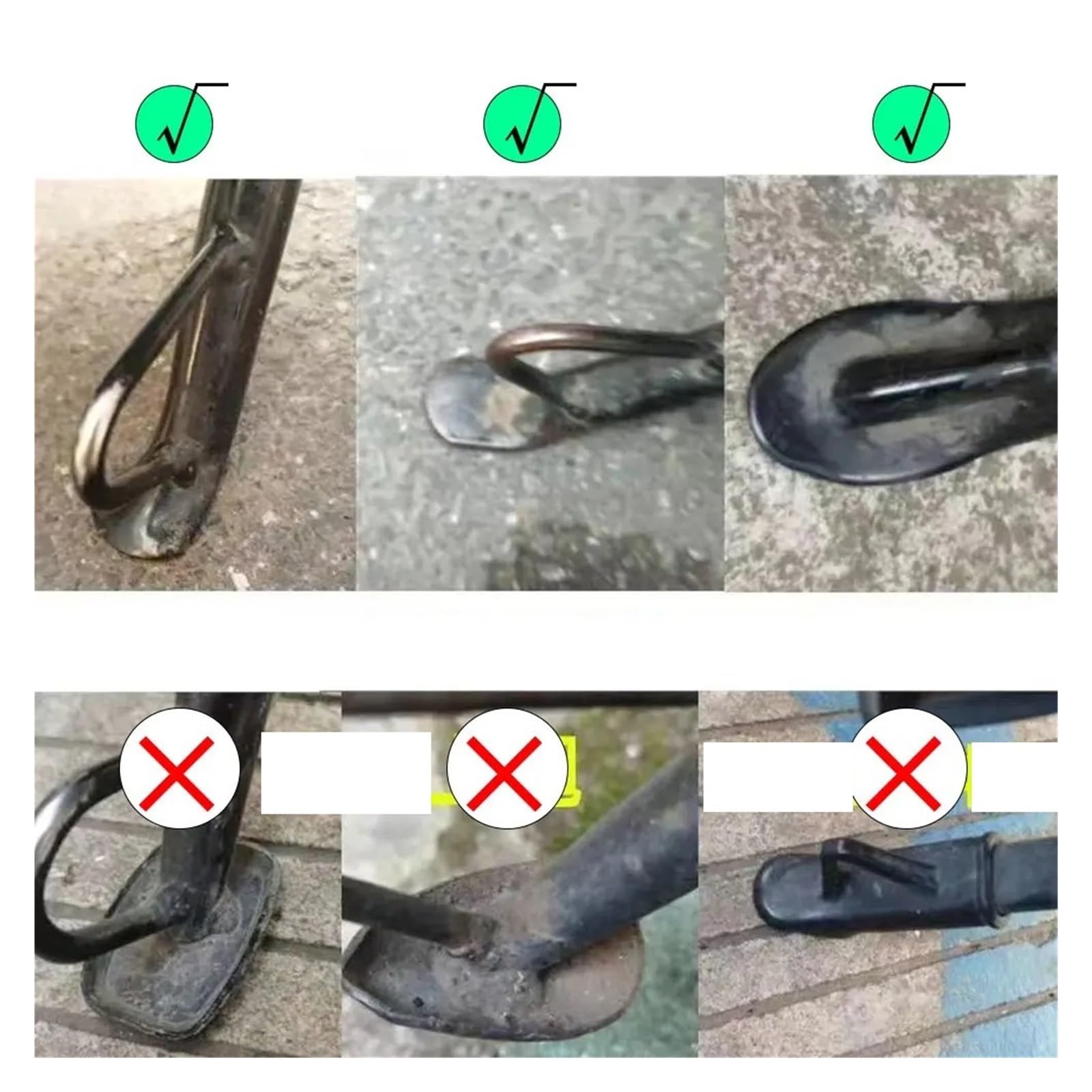 Piastra cavalletto moto Lega di alluminio (Nero)
