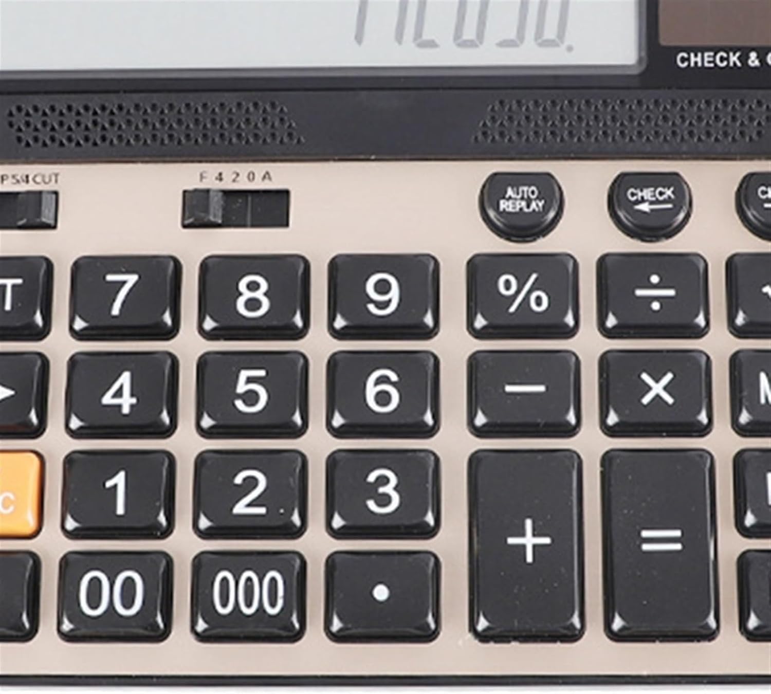 calcolatrici, Desktop con Pulsante Grande e sensibile Funzione Standard di Doppia Alimentazione della Batteria