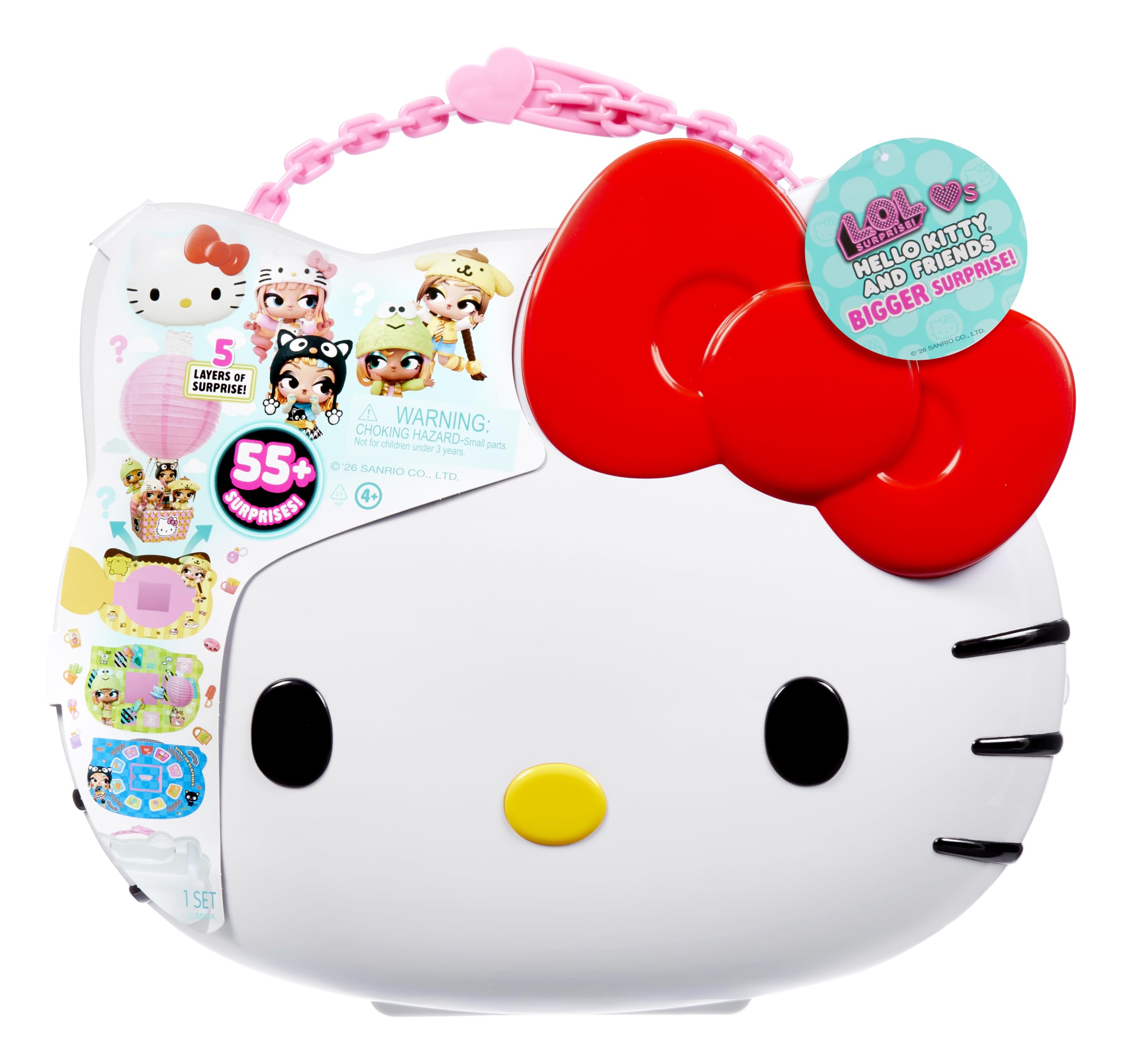 L.O.L. Surprise! Loves Hello Kitty and Friends Bigger Surprise - 4 Tots