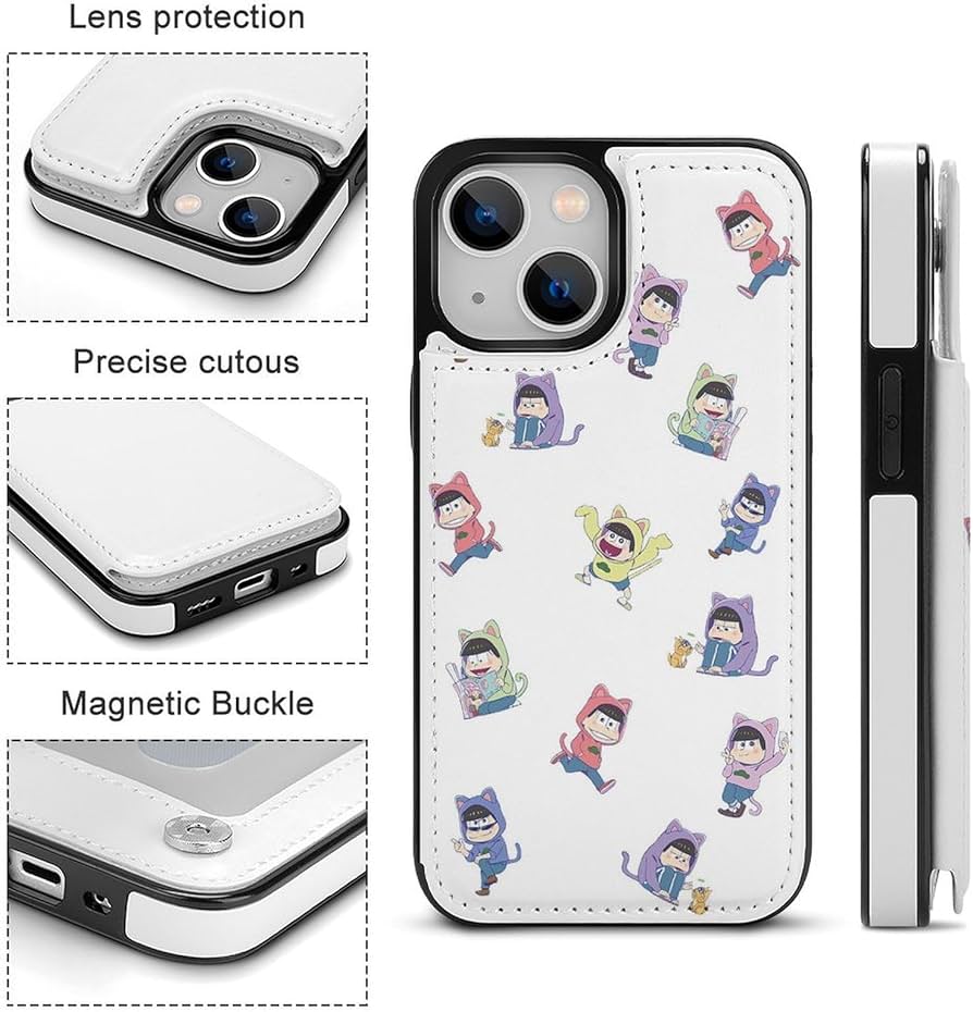 Amazon.co.jp: iPhone 13 ケース 手帳型 おそ松さん アニメ 全機種対応