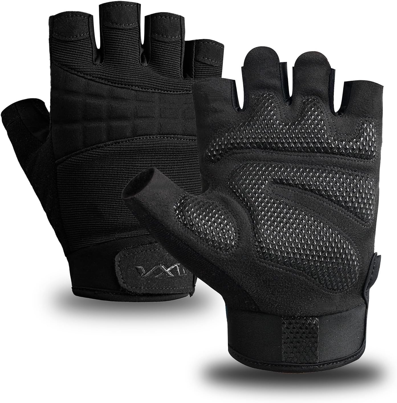VWX Anti-Slip Gel Palm Workout Gloves for Men and Women - with Sweat-Wicking Fabric for Gym,Weight Lifting, Cycling, Weightlifting, Exercise, Climbing