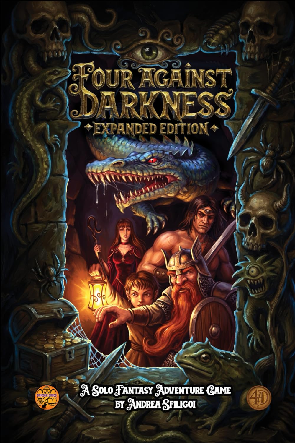 Four Against Darkness: A solitaire dungeon-delving pen-and-paper