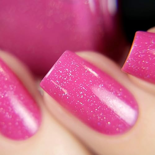 Miniatura 529 de ILNP Madison Ave Esmalte de uñas holográfico metálico rosa antiguo